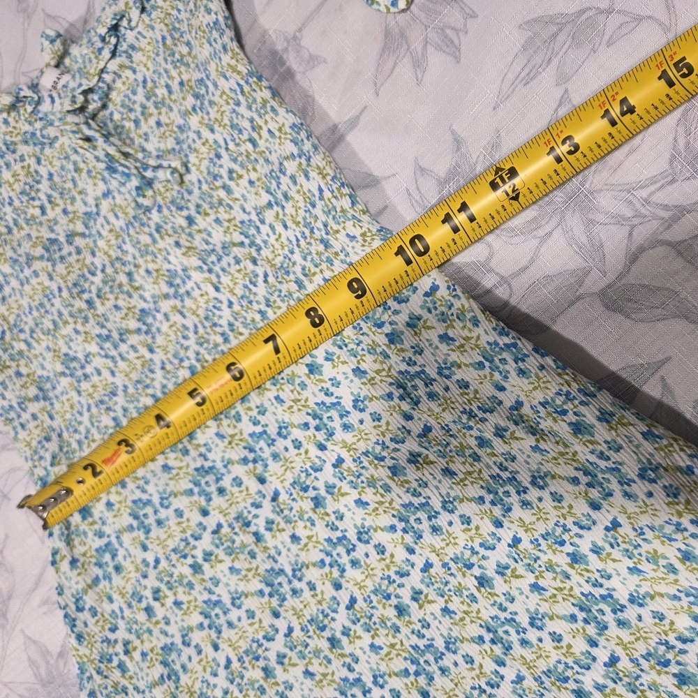 Faithfull the BrandDonna Shirred Floral-print Crepe Mini Dress - Picture 7 of 9